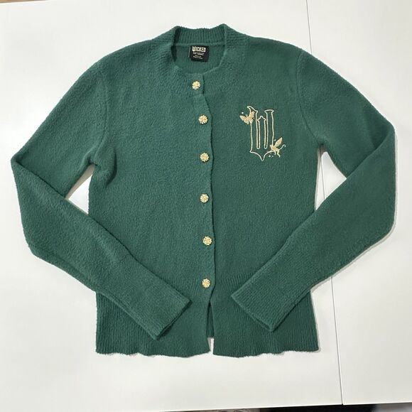 Wicked Elphaba Graphic Cardigan Paul Tazewell X Target Green XS Embroidered Oz - Picture 3 of 13